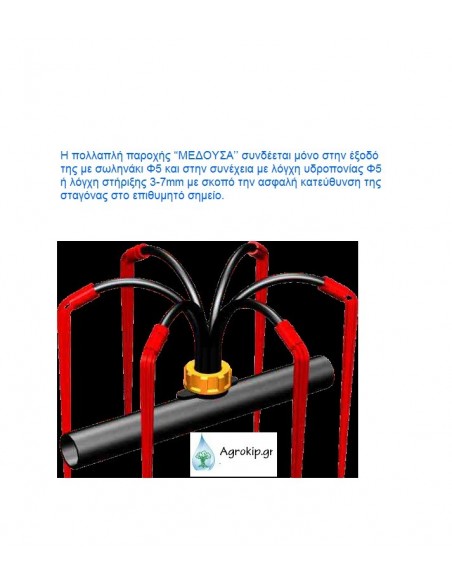 ΑΥΤΟΡΥΘΜΙΖΟΜΕΝΟΣ ΚΑΡΦΩΤΟΣ ΣΤΑΛΑΚΤΗΣ ΠΟΛΛΑΠΛΗΣ ΕΞΟΔΟΥ "ΜΕΔΟΥΣΑ" ΑΥΤΟΡΥΘΜΙΖΟΜΕΝΟΣ ΚΑΡΦΩΤΟΣ ΣΤΑΛΑΚΤΗΣ ΠΟΛΛΑΠΛΗΣ ΕΞΟΔΟΥ "ΜΕΔΟΥΣΑ"