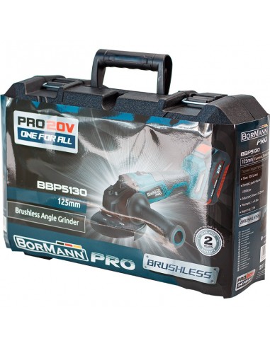 ΓΩΝΙΑΚΟΣ ΤΡΟΧΟΣ BRUSHLESS 20V 125ΜΜ &... ΓΩΝΙΑΚΟΣ ΤΡΟΧΟΣ BRUSHLESS 20V 125ΜΜ &...