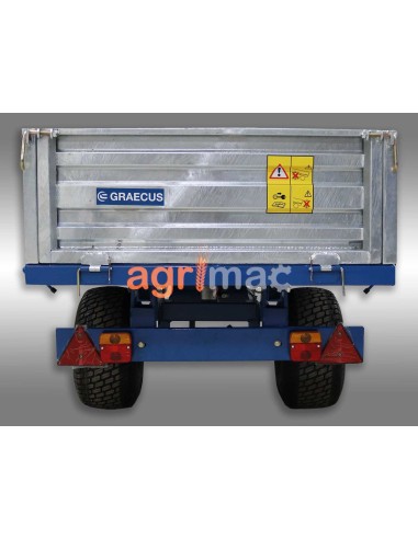 Τρείλερ για τρακτέρ με υδραυλική...