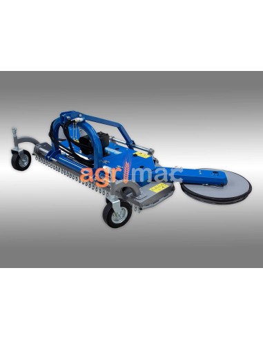 Χορτοκοπτικό με διπλό τρελό υδραυλικά...