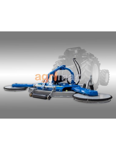 Χορτοκοπτικό με διπλό τρελό υδραυλικά...