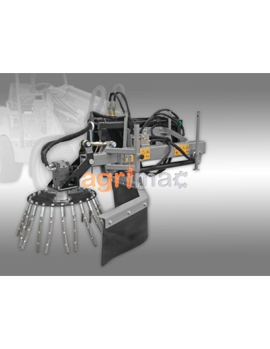 Υδραυλική βούρτσα ζιζανίων για τρακτέρ