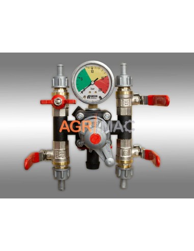 Μεταλλικό χειριστήριο 4 εξόδων 20bar