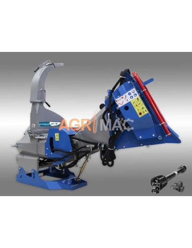 Κλαδοτεμαχιστής με υδραυλική...