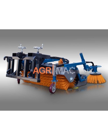 Υδραυλική σκούπα καθαρισμού διπλής...