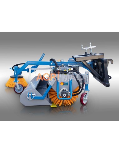 Υδραυλική σκούπα καθαρισμού διπλής...