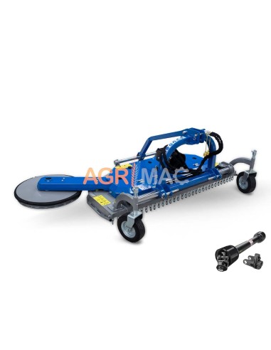 Χορτοκοπτικό με μονό τρελό υδραυλικά...