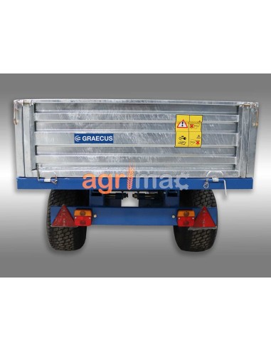 Τρείλερ για τρακτέρ με υδραυλική...