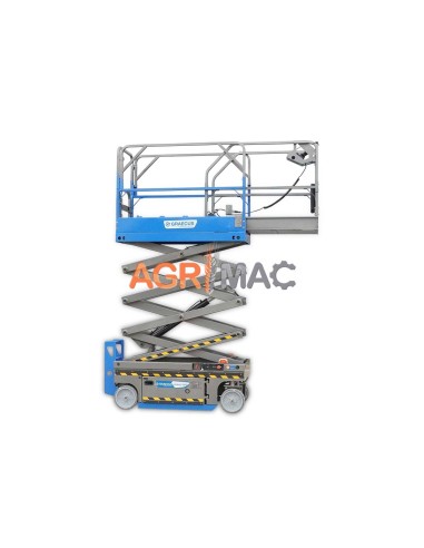 Εξέδρα εργασίας ψαλιδωτή με ύψος...