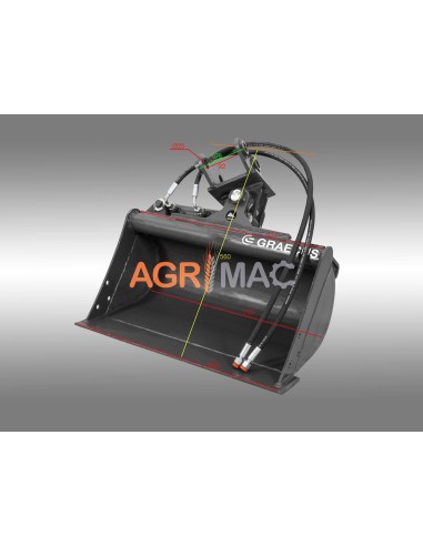 Κουβάς υδραυλικός σπαστός 800mm για...