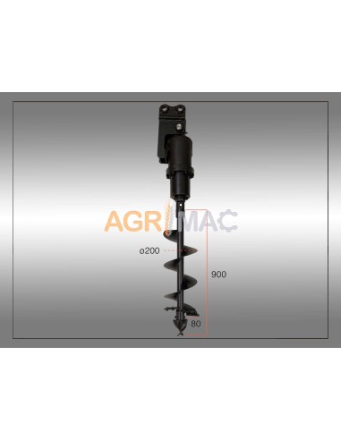 Υδραυλικό τρυπάνι με αρίδα και βάση...