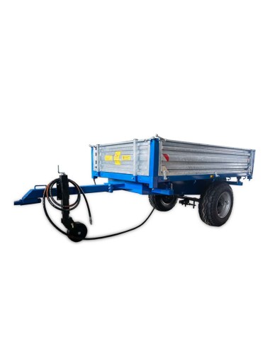 Τρείλερ για τρακτέρ με τριπλή...