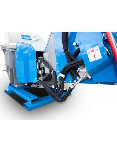 Κλαδοτεμαχιστής με υδραυλική...