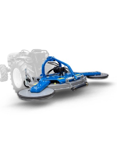 Χορτοκοπτικό με διπλό τρελό υδραυλικά...