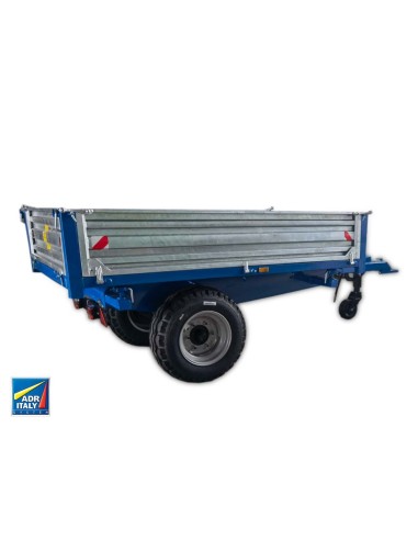 Τρείλερ για τρακτέρ με τριπλή...