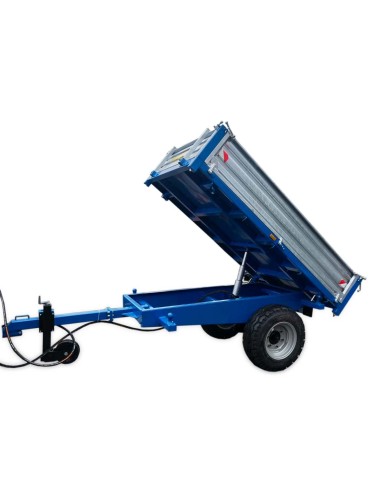 Τρείλερ για τρακτέρ με τριπλή...