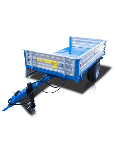 Τρείλερ για τρακτέρ με τριπλή...