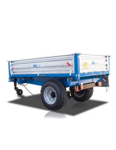 Τρείλερ για τρακτέρ με τριπλή...