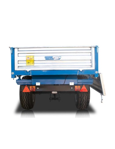 Τρείλερ για τρακτέρ με τριπλή...