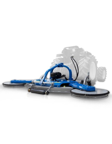 Χορτοκοπτικό με διπλό τρελό υδραυλικά...