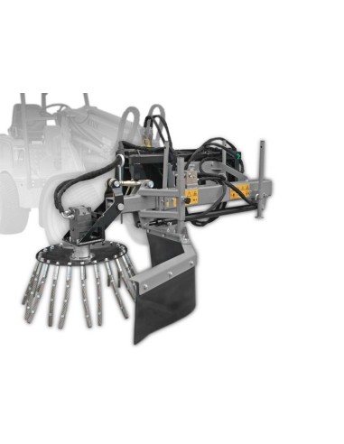 Υδραυλική βούρτσα ζιζανίων για τρακτέρ