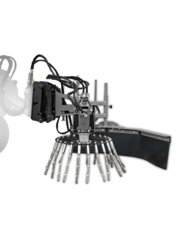 Υδραυλική βούρτσα ζιζανίων για τρακτέρ