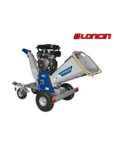 Κλαδοτεμαχιστής με μίζα | Loncin 25hp...