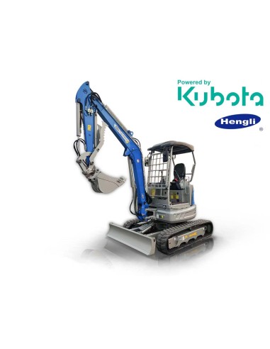 Μίνι εκσκαφέας 4T, Kubota Diesel, με...